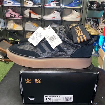Size 13.5 M - adidas Super Sleek 72 x Ivy Park Black Gum 2020 | eBay