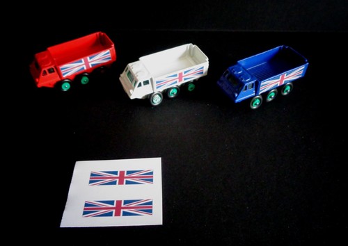 Pegatinas 'Union Jack' 39mm x 10mm para modelos y expositores. - Imagen 2 de 4