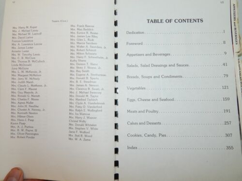 The Harris County Heritage & Conservation Society Cookbook, Houston, Texas 1979 - Picture 5 of 21