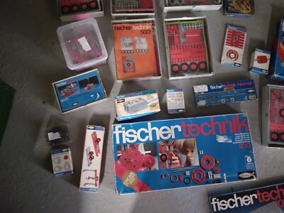 Gros lot de Fischertechnik en boîtes scellées - Jeux & Jouets