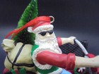 Harley-Davidson Screeching Santa Resin Ornament 2001 — photo 2