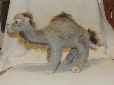 Camel Aurora 10'' tall One Hump Plush Stuffed Dromedary