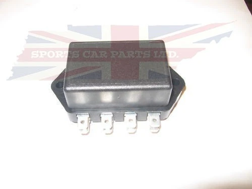Nueva caja de fusibles para Triumph TR6 1969-1976 TR250 alta calidad con cubierta Foto 3 de 3