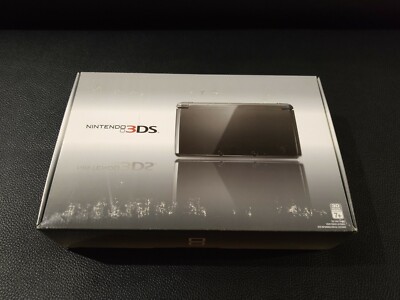 Nintendo 3DS 2GB Handheld System - Cosmo Black for sale