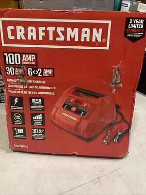 NEW CRAFTSMAN 100-Amp Car Battery Jump Starter with Digital Display CMXCESM253