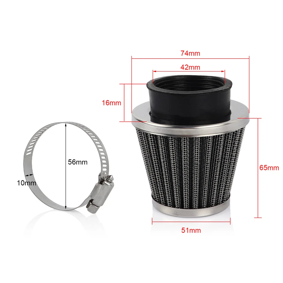 Filtro de aire para moto Yamaha YZ80 DT100 DT125 DT175 RT100 RT180 MX100 Foto 2 de 4