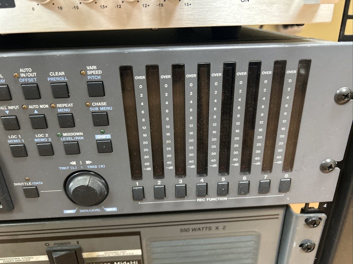 Tascam DA-78HR 8-Track Multitrack DTRS Tape Digital Recorder | eBay