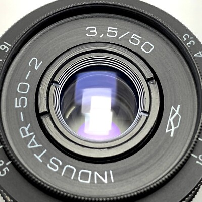【歳末セール】インダスター 50-2 50mm F3.5 M42 Industar 50-2 50mm f3,5 Russian Bokeh portrait Lens DSLR M42