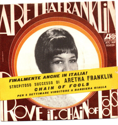 米4discs 7” Aretha Franklin The Atlantic Singles (1968