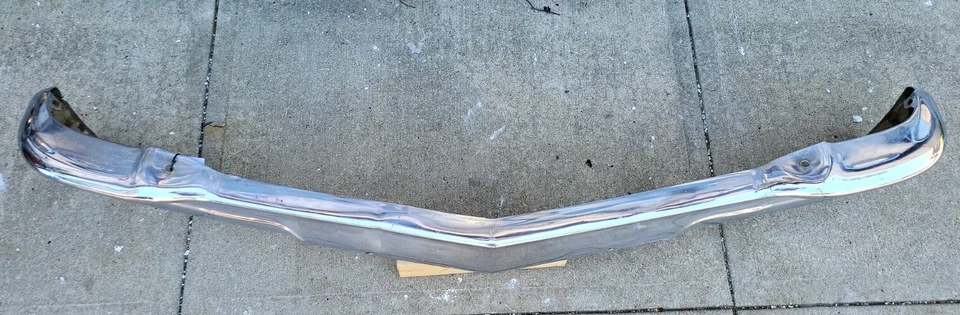 Used OEM Chrome Front Bumper 1956 Buick Super/Roadmaster (B238) - Image 2 of 4