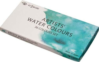 Kusakabe Harmonia Transparent Watercolor Paints 36-Color Set 5ml (No. 2) Japan