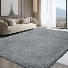 Non-Slip Shag Rug   Ultra-Soft, Ideal for Living Room  Bedroom Decor