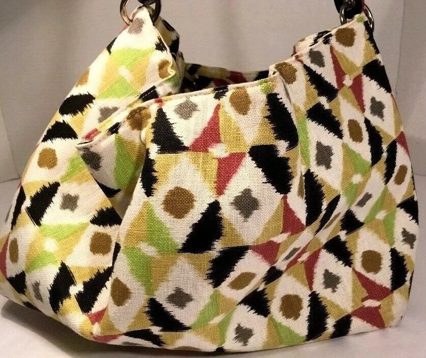 Bolso de hombro hobo de tela multicolor Stephanie Johnson  Foto 2 de 4