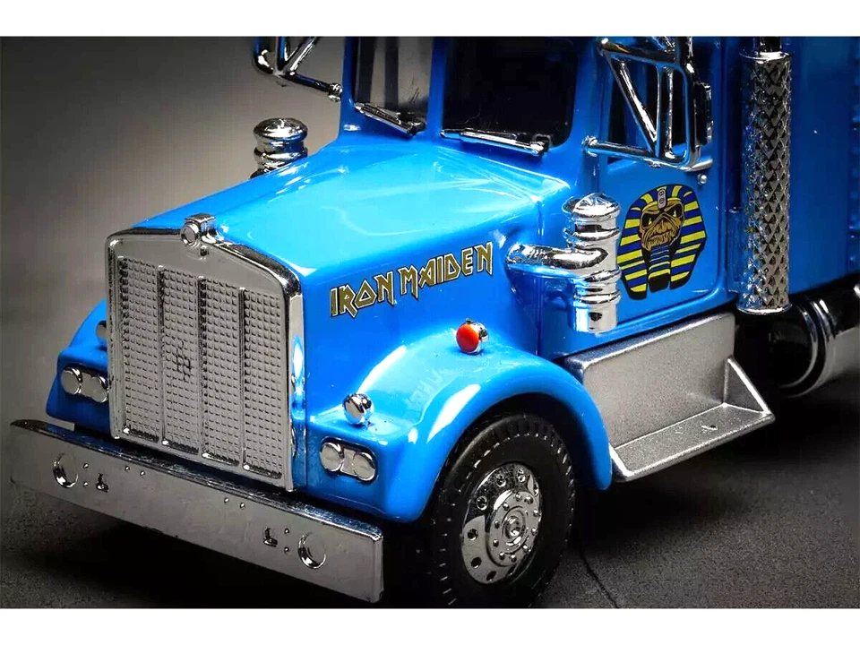 CORGI 1/50 DIECAST IRON MAIDEN POWERSLAVE TRUCK WORLD SLAVERY TOUR 1984 CC55704 - Image 3 of 4