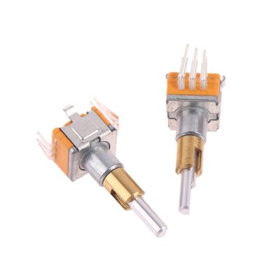 EC110701N2B Dual-Shaft Axis 360-Degree Rotary Encoder With Push Button Switjj