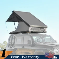 2-3 Pax Car Roof Top Tent Hardshell Overland Camping Tent w/ Ladder for Van Jeep