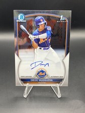 2023 Bowman Chrome Diego Mosquera 1st Bowman Auto. Mets CPA-DM