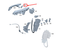 Porte avant et accessoires Mercedes 206