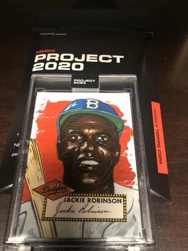 Topps Project 2020 #42 ~ 1952 Jackie Robinson by Blake Jamieson ~ SSP PR /2,980