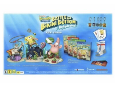 **IN HAND Spongebob Battle For Bikini Bottom Rehydrated F.U.N. Edition *SWITCH*