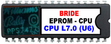 The Machine: Bride of PINBOT Pinball Machine - CPU L-7 [U6] [Williams] EPROM