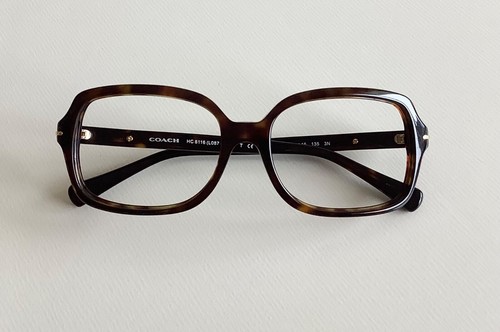 Coach HC8116 Blair Dark Tortoise Sunglass Frames 56-16-135 - Picture 5 of 6
