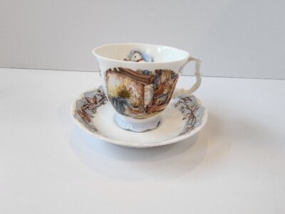 Brambly Hedge Royal Doulton Winter Tea Cup & Saucer Made in