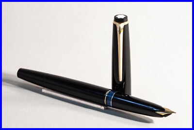 MONT BLANC No.24黒 万年筆 金色クリップ