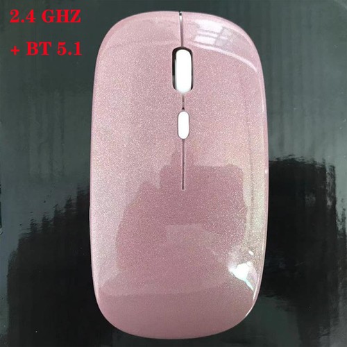 Optical Wireless 2.4GHz Mouse For PC Laptop Notebook USB Rechargeable RGB Mice - Picture 16 of 23