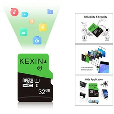 1X 32GB Micro SD Card Class 10 Micro SDHC Card UHS-I Memory Card