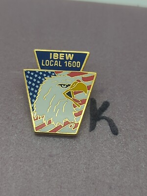 #ad VINTAGE IBEW LOCAL 1600 PENNSYLVANIA UNION LAPEL PIN ELECTRICAL FOR WORKER $38.00