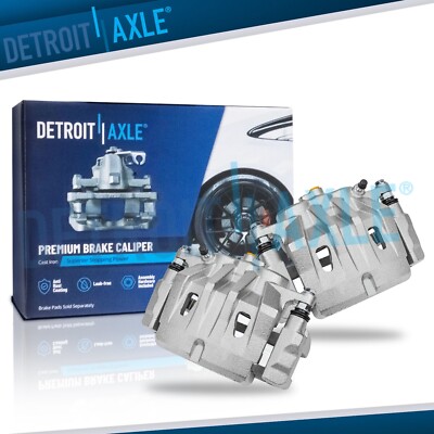 Front Brake Calipers w/ Bracket for Toyota Highlander Lexus RX350 NX300 NX300h
