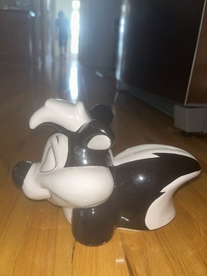Vintage Pepe Le Pew & Penelope Kiss Cookie Jar Collectible Warner