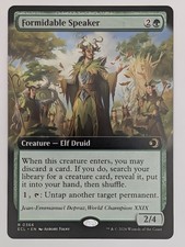 (Normal) Formidable Speaker (Extended Art) (366) Lorwyn Eclipsed Mtg NM