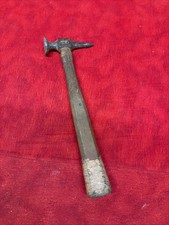 Vintage Snap On Tools Bf611 Auto Body Wood Handle Short Pick Hammer K34