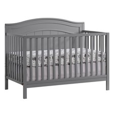 New Parents Convertible Crib 4-in-1 Dove Gray 12711550