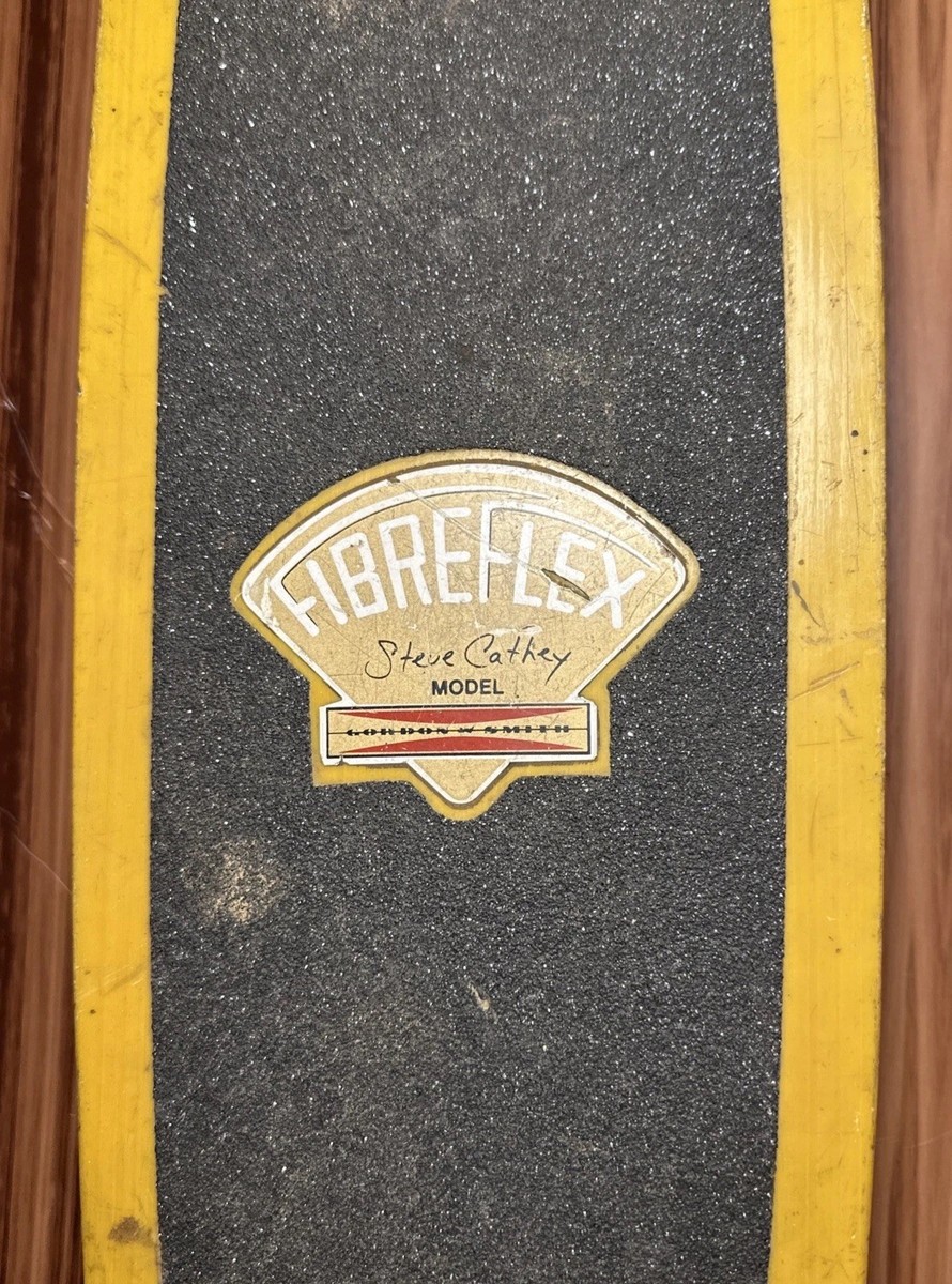 Vintage 1970 Skateboard FibreFlex Steve Cathey model. G&S. | eBay
