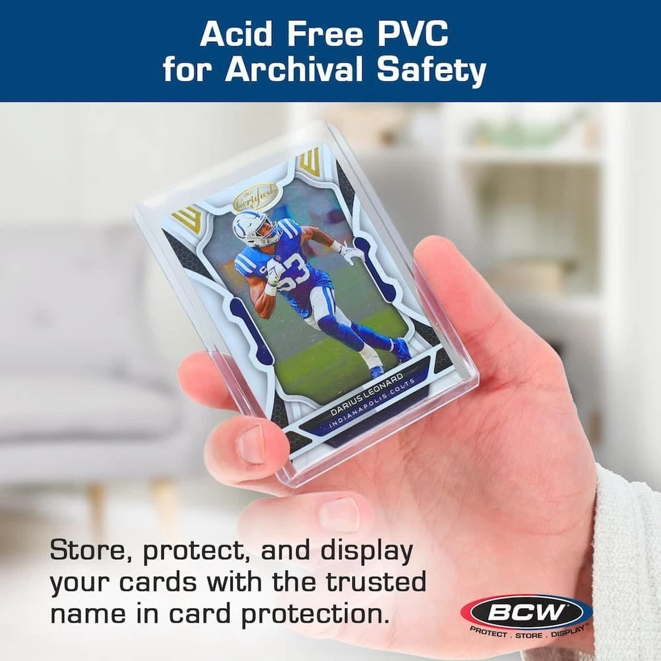 BCW Top Loaders Holders🍯3 X 4 Trading Cards Pro Premium Sleeves Deck Protectors - Image 3 of 4