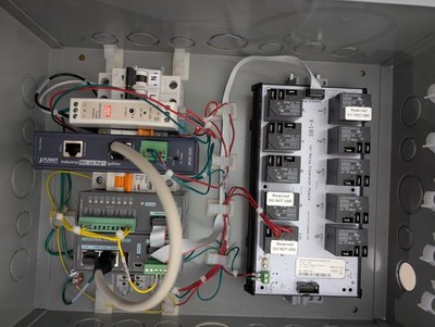 USA CONTROLBYWEB PLC X-600M-I X15s Ipoe-162s 10 Relay I/O MODULE DIN Control Box