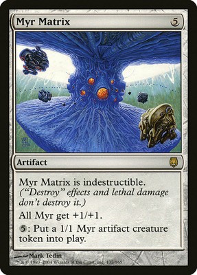 MTG Myr Matrix - DST Darksteel NM | eBay