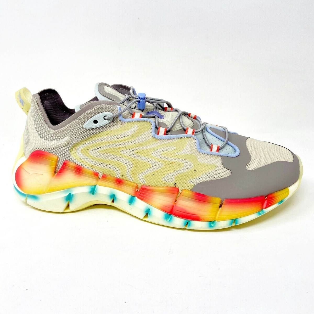 Reebok Zig Kinetica II Brain Dead Paper Lemon Glow Mens 