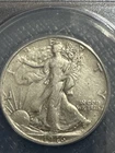 1946-s Walking Liberty Half Dollar, Better Date, ANACS EF Details, Free Shipping