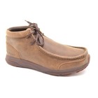 Men Ariat Spitfire Moc Toe Chukka Boots 9.5 EE Brown Leather Lace Up Shoes New — photo 4