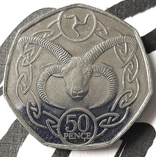 2020 Isle of Man 50p coin - Loaghtan Ram