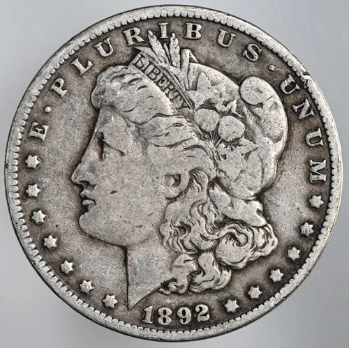 1892-O  $1 MORGAN SILVER DOLLAR NEW ORLEANS VG DETAILS "CLEANED" (251110-027)