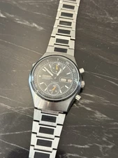 Citizen 67-9119 Spider Flyback 1970s Orange Chronograph - PARTS or REPAIR