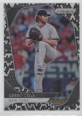 2020 Panini Prizm Tier II Snakeskin Prizm 45/50 Gerrit Cole #197 1j2