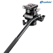 Leofoto USA Leofoto BV-1R Mini Fluid Head /Tilt, Base Clamp Panning