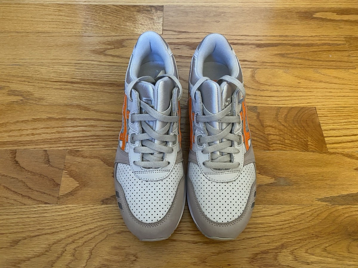 Ronnie Fieg X Asics Gel Lyte III Remastered Super Orange 1201A810