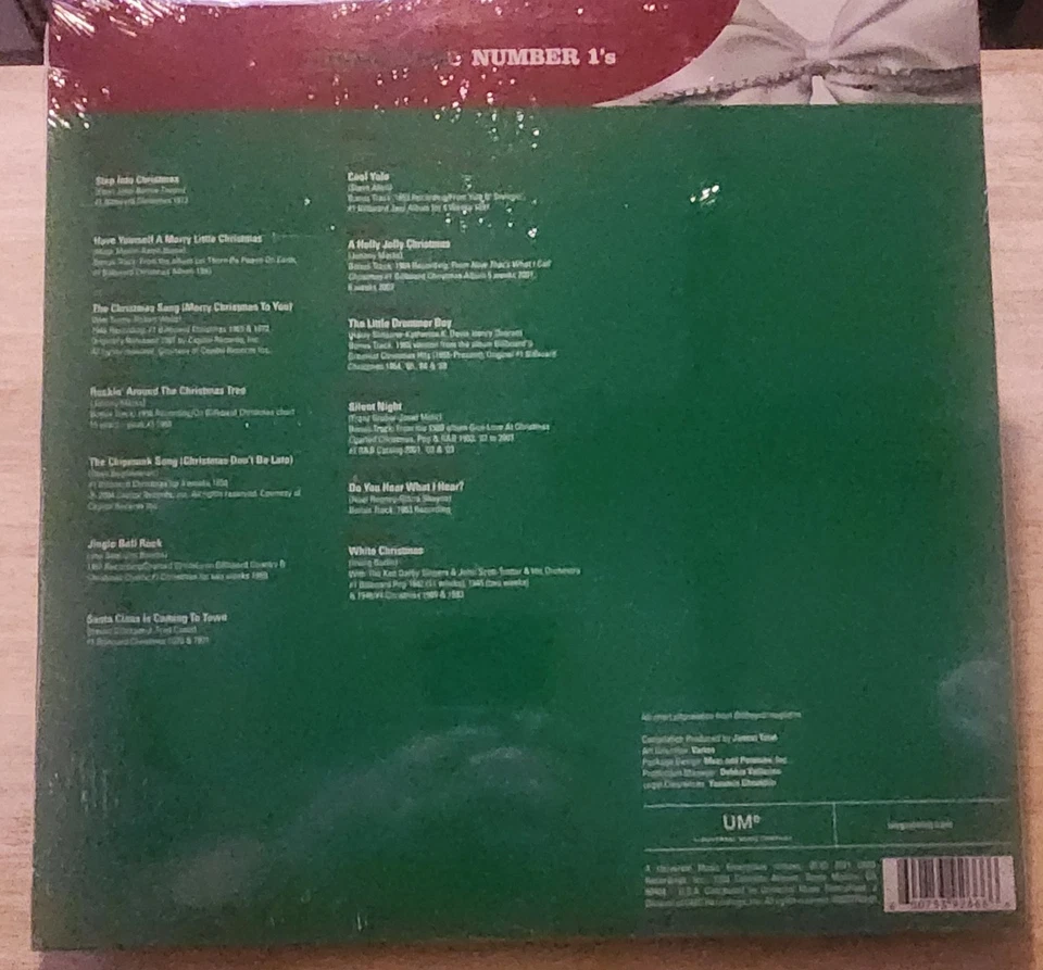 Christmas Number 1's LP Limited Edition Opaque White Vinyl Record LP - Image 2 of 4
